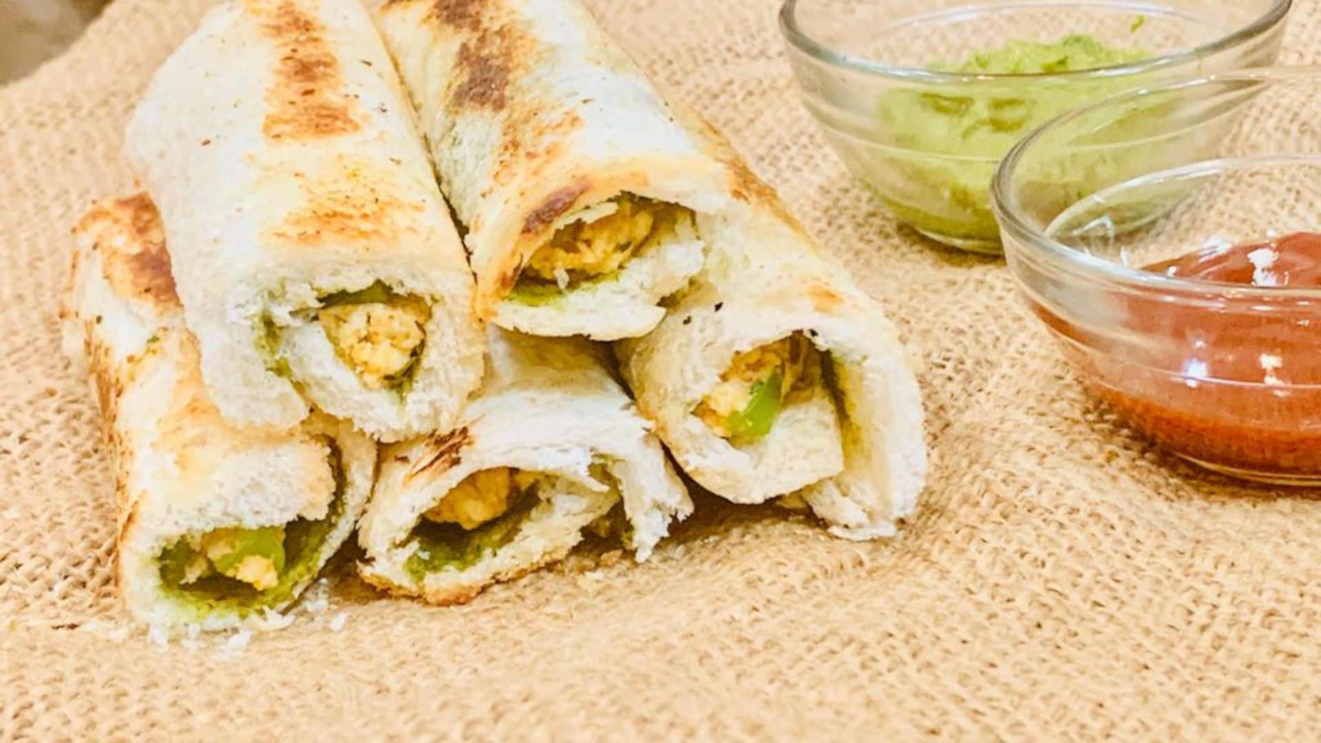 Bread Cigar Rolls Bread Paneer Roll Recipe